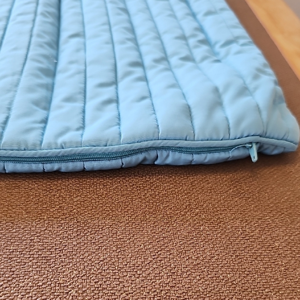 Quilted Blue Bedding Set - Picture 3 of 7